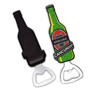 Factory Price Custom <b>Fridge</b> Souvenir Rubber Magnet Pvc Bottle Opener - Product Image 3
