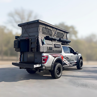 Camper 4x4 avec cabine en aluminium pour Chevrolet Silverado, avec échelle pour Ford Maverick