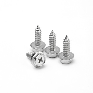 Tornillos autorroscantes Phillips de acero inoxidable con cabeza hexagonal métrica M3 M4 M5 M6 M8 para la industria de la construcción metálica - Product Image 3