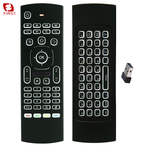 Беспроводной пульт-клавиатура MX3 <span class=keywords><strong>2</strong></span>.4G First Brand Quality: миниатюрная силиконовая клавиатура с воздушной мышью, совместимая с ТВ-приставками и ПК, для домашнего использования - Product Image 2