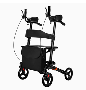 Déambulateur pliant léger en aluminium Bliss Medical Transport avec siège, pratique <span class=keywords><strong>pour</strong></span> les personnes âgées et les seniors - Product Image 6