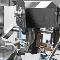 Grande machine d'emballage sous vide rotative pour sacs préformés, multifonctionnelle, pour pattes de poulet et filets de poisson