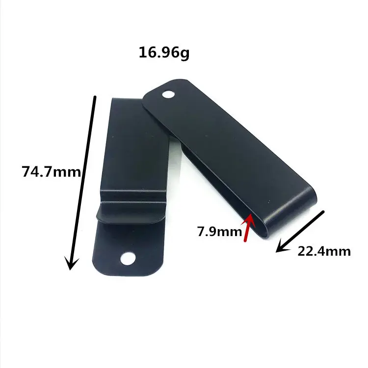 Wholesale sheet metal belt clip holster belt clip