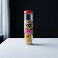 Chocolats sucrés multicolores en forme de bouteille cylindrique et de pièce de monnaie or, petits prix solides pour fêtes d'enfants, récompenses de classe et cadeaux festifs
