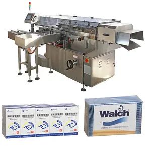 cardboard cellophane wrapping machine Cosmetic Condom Box 3d Plastic Film Packing Cellophane Overwrapping Machine