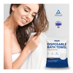 80gsm dày nén không dệt khăn tắm nhanh khô dùng một lần nhỏ gọn khăn Viscose cho du lịch nhà - Product Image 6