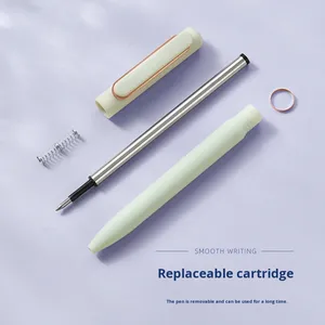 Customizable Logo Printing High-Value Business Office Stationery Advertising Metal Eco-friendly Gel <b>Pen</b> - Product Image 3