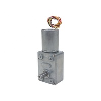 Moteur à engrenages sans balais miniature 12V DC JGY370 JGY-370 avec boîte de vitesses à 90 degrés étanche pour appareils électroménagers et bateaux