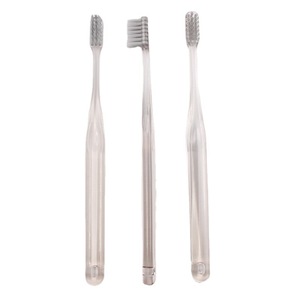 Cepillo de Dientes Transparente de Cabeza Pequeña con Cerdas Suaves de 17.5 cm, Cepillo de Dientes Manual Colorido para Uso en Hoteles - Product Image 5