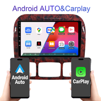 Pemutar DVD Mobil Android Qualcomm 9 Inci Layar IPS GPS untuk Mobil Benz S Class 1998-2005 W220 S280 S320 S350 S400 S430 S500