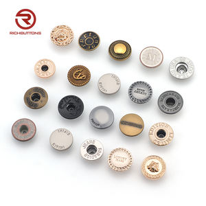 Botones y Remaches Metálicos para Jeans con Logotipo Personalizado, Botones de Aleación de Latón para Jeans, Pantalones y Chaquetas, Venta al por Mayor - Product Image 3