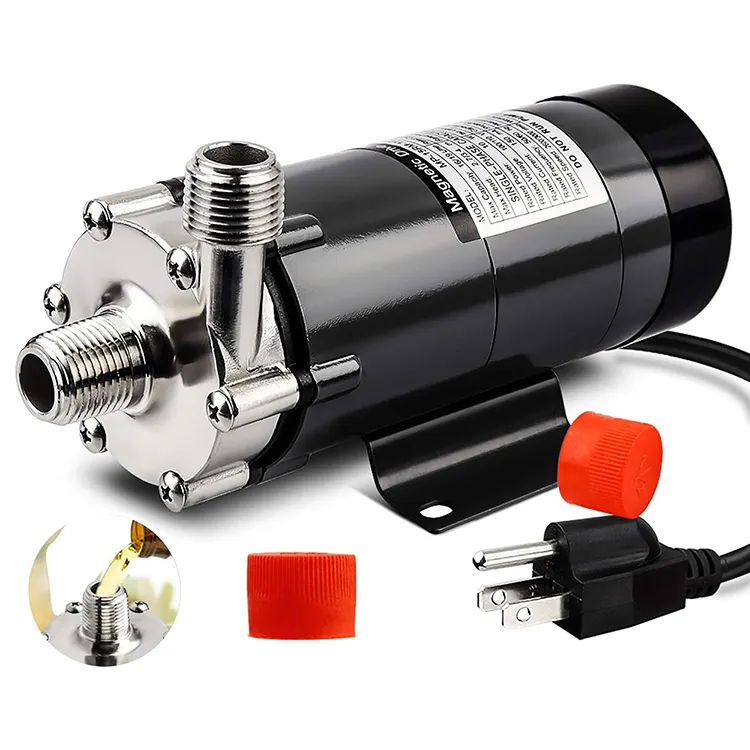 Homebrew 110/220V 1/2 "Npt Bsp Schroefdraad Hete Wort Md MP-15RM Magnetische Aandrijving Brouwen Bierpomp