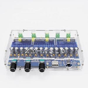 Amplificateur de puissance numérique BT 5.0 TPA3116D2 4 canaux 50Wx2+100Wx2, carte amplificateur stéréo double caisson de basses, amplificateur home <span class=keywords><strong>cinéma</strong></span> XH-A310 - Product Image 4
