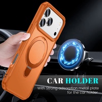 Coque de protection antichute de luxe robuste pour iPhone 18 Pro Max 17 16 15 14, étui magnétique antichoc pour téléphone portable