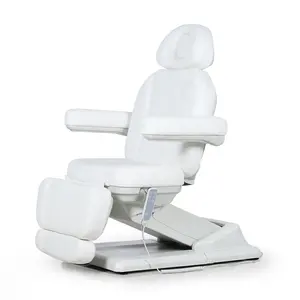 Kangmei Cheap Price Spa Beauty Salon Furniture Electric 4 Motors with LED Light Facial Table Tattoo Chair