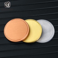 Pièce de monnaie vierge personnalisable 40 mm en alliage de zinc, laiton et cuivre rouge, de bonne qualité, populaire, tendance, nouveau style, vente en gros
