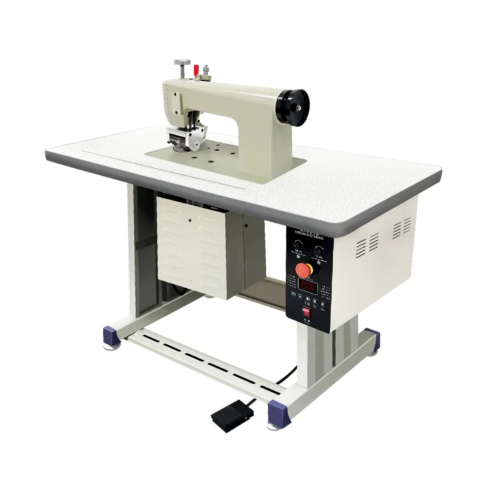 Ultrasonic Sewing Welding Sealing Machine For Leather Pajamas Underwear Lace
