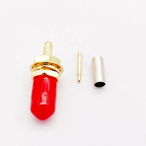 Mạ vàng <span class=keywords><strong>SMA</strong></span> nữ Jack uốn RF <span class=keywords><strong>SMA</strong></span> kết nối cho RG174 rg316 - Product Image 3