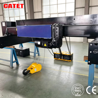 Palans à câble compact à double vitesse télécommandés, fournis par l'usine pour équipements de levage lourds, compatibles avec les palans à câble