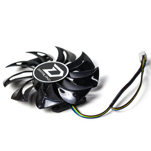 Ventilateur de refroidissement de carte graphique PWM 12V 0.35A 4 broches GA91B2U silencieux en plastique pour AMD RX470 RX580 – Remplacement pour carte graphique - Product Image 2