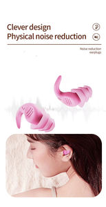 Bouchons d'oreilles pour la natation lavable anti-poussière pour la natation surf plongée en apnée douche et <span class=keywords><strong>eau</strong></span> <span class=keywords><strong>piscine</strong></span> plage océan - Product Image 4