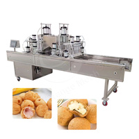 Ligne de production de remplissage de manteaux de crème ORME Machine d'injection de gâteaux à la crème pâtissière Petite machine de remplissage de gâteaux à l'éponge