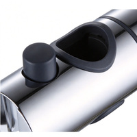 Support coulissant professionnel en ABS chromé pour rail de douche – Support de remplacement pour accessoires de douche, directement de l'usine