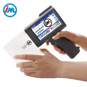 Handheld Fast Inkjet Printers Print Exp Data Coder Batch Nummer Inkjeting Op Kartonnen Buitenverpakking Handheld Inkjet