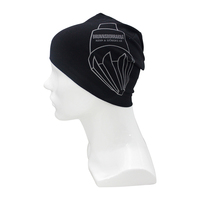 Gorro de calavera con forro para casco de lana de algodón reflectante personalizado