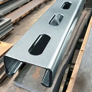 Vente directe du fabricant Rail en acier canal C pour système de rayonnage de toit PV pour le montage de panneaux solaires canaux en acier - Product Image 4