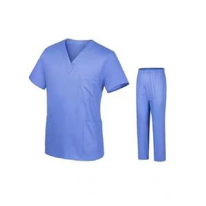 ขายส่งผ้าฝ้าย100% oemโลโก้ที่กําหนดเองพยาบาลทันตกรรมคอวีด้านบนกางเกงแพทย์ผ่าตัดผู้ชายผู้หญิงโรง<span class=keywords><strong>พยาบาล</strong></span>เครื่องแบบขัดชุด - Product Image 2