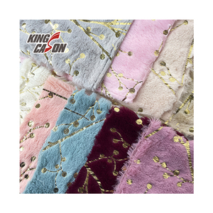 Kingcason fabbrica di porcellana lamina colorata che timbra un lato 20mm tessuto in pile comodo sensazione di mano per il mercato India <span class=keywords><strong>bengale</strong></span> - Product Image 1