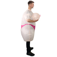 Costume gonflable sexy pour femme pour enterrement de vie de jeune fille, costume gonflable pour la danse, fournitures en polyester