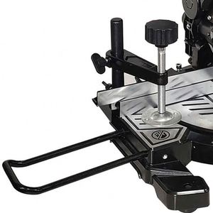 Bench Top Compound Miter <b>Saw</b> with Motor and Gear for Aluminium & Wood Cutting 60KW <b>Power</b> 110V/220V - Product Image 4