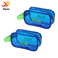 Trousse à cosmétiques en PVC avec logo imprimé sur mesure Trousse de maquillage en PVC à motifs personnalisables pour les détaillants