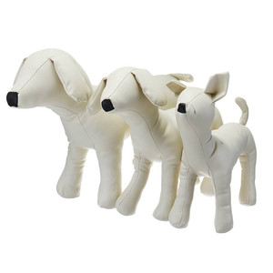 Mannequins en cuir PU en position debout pour la présentation de vêtements pour chiens - Product Image 6