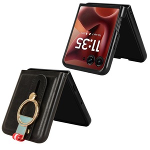 Funda para Teléfono Móvil <span class=keywords><strong>Motorola</strong></span> Moto Razr 60 Ultra con Correa de Muñeca Multifuncional de Cuero PU, Cubierta Trasera Protectora para la Cámara - Product Image 6