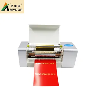 AMD360A Printer Kartu Pernikahan Digital, Mesin Foil Emas/Printer Foil Emas Digital Otomatis untuk Kartu Undangan Pernikahan