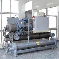 -5 ℃   Mesin Pendingin Air Sekrup Satu Unit Harga Terjangkau Suhu Konstan (-5-35) Pompa Motor Merek Terkenal Daya 27.7KW