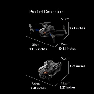 Dron <span class=keywords><strong>FPV</strong></span> para principiantes M7 VR de alta calidad, cámara HD 8K controlada remotamente a través de Wi-Fi, transmisión de 10km, posicionamiento de flujo óptico, Mini - Product Image 2