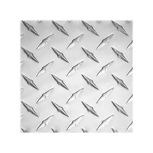 1000 3000 5000 Series Aluminum Checkered Plate Sheet Aluminum Diamond Plate