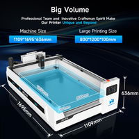 Novedad 2025 Mingda AMS IMS AD-F4 Impresora 3D 350mm/s y Máquina de Rotulación de Letreros de 4 Colores