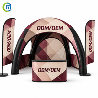 Tente gonflable personnalisée avec logo et impression pour salon professionnel, gazebo, dôme pour exposition, fête, publicité, événements promotionnels