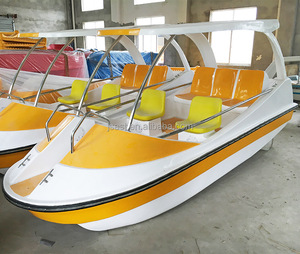 Piccola Barca Elettrica a Idrofoil con Motore a Batteria, Barca per Barbecue, Jet Boat, Traghetto Elettrico, Barche a Remi in Vendita - Product Image 5