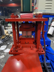 Palllet giá khung giằng cuộn hình thành dòng khung thép & xà gồ máy với các thành phần cốt lõi bánh PLC mang - Product Image 3