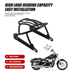 Venta al por Mayor de Fábrica - Portaequipajes Trasero Universal Cromado para <span class=keywords><strong>Harley</strong></span>-<span class=keywords><strong>Davidson</strong></span> Street Bob/<span class=keywords><strong>Super</strong></span> <span class=keywords><strong>Glide</strong></span>/<span class=keywords><strong>Dyna</strong></span>/Street Bob - Product Image 3