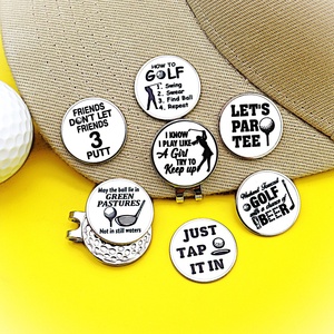 Marcador de pelota de golf, clip para sombrero, grabado, zapatos, nivel, collar, productos, nivel, listo, gratis, RFID, parque, sexy, clips, único, Ena - Product Image 6