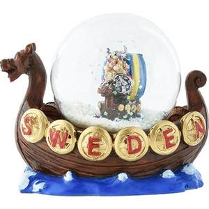 تذكار مخصص سويدن كرة الثلج العالم Vik.Ship <span class=keywords><strong>Viking</strong></span> Denmark sweiding sweiding - Product Image 5