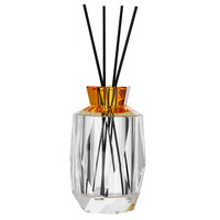 Diffuseur de parfum en verre vide de luxe avec bâtonnets en cristal, pour hôtel, salle de bain, chambre, décoration intérieure, distributeur de senteur ZiYi