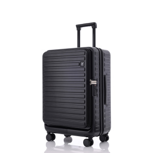 Juego de Maletas de Viaje de 3 Piezas de Poliéster, Rígidas, con Apertura Frontal, Ruedas Giratorias TSA, Ligeras y de Lujo, con Logotipo Personalizado de Fábrica - Product Image 1